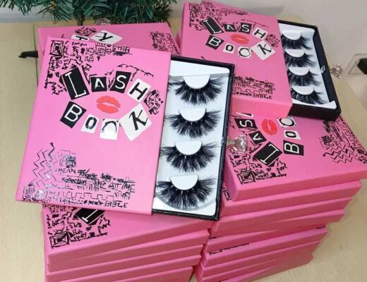 mink lash vendors with packaging