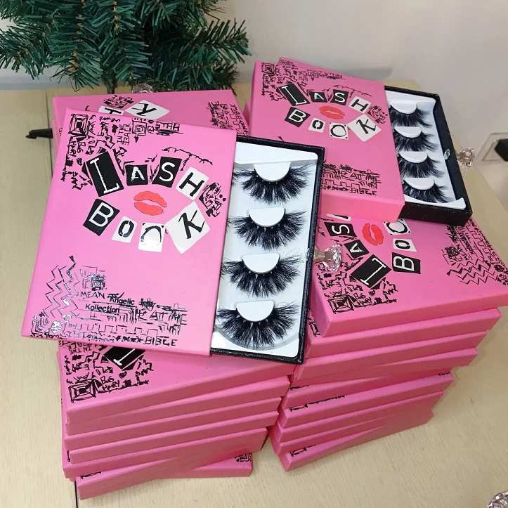 mink lash vendors with packaging